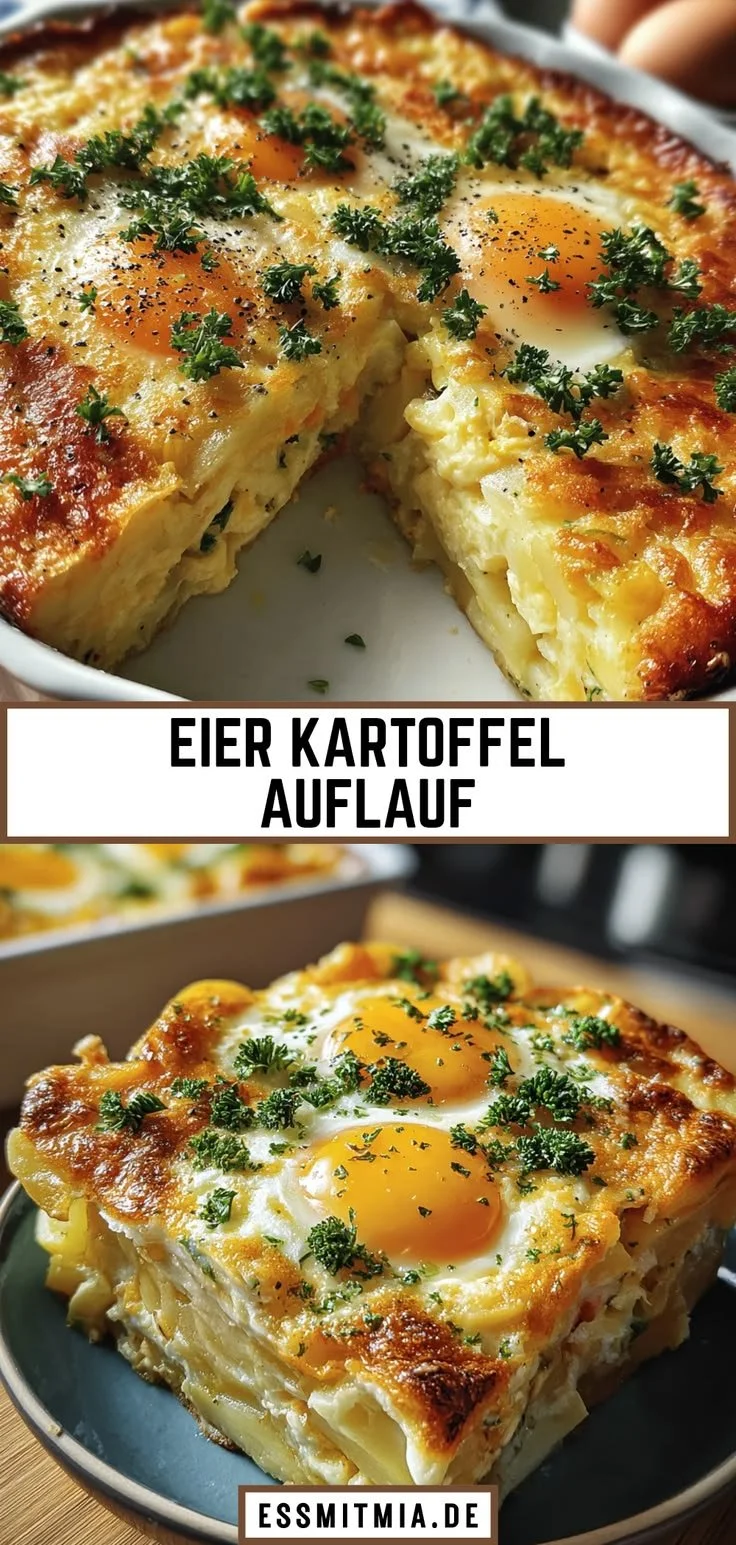 Eier Kartoffel Auflauf Rezept - Einfache und schmackhafte Kücheninspiration