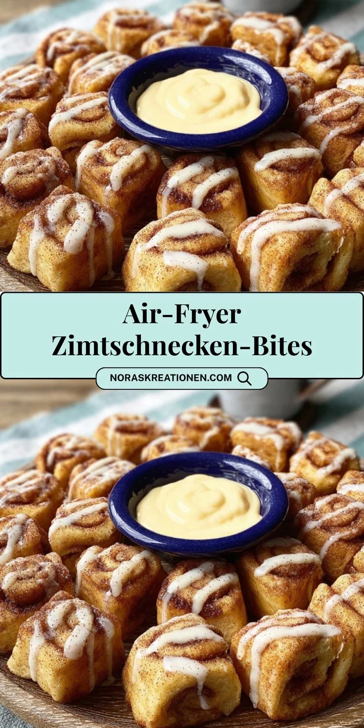 Zimtschnecken-Bites als schmackhafte Fingerfood-Idee für Partys