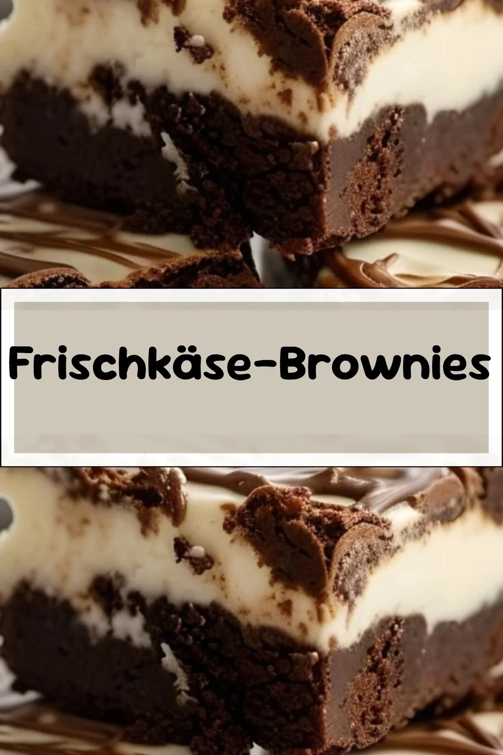 Frischkäse-Brownies
