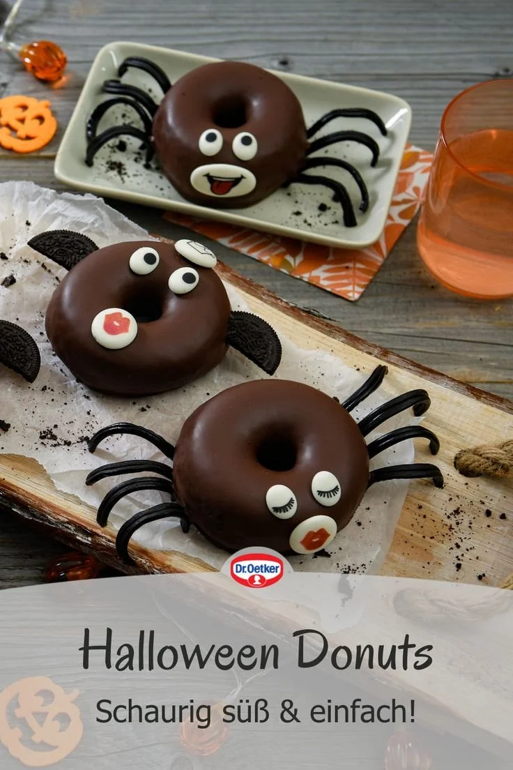 Leckere Halloween Donuts für das Halloween Fest 2022