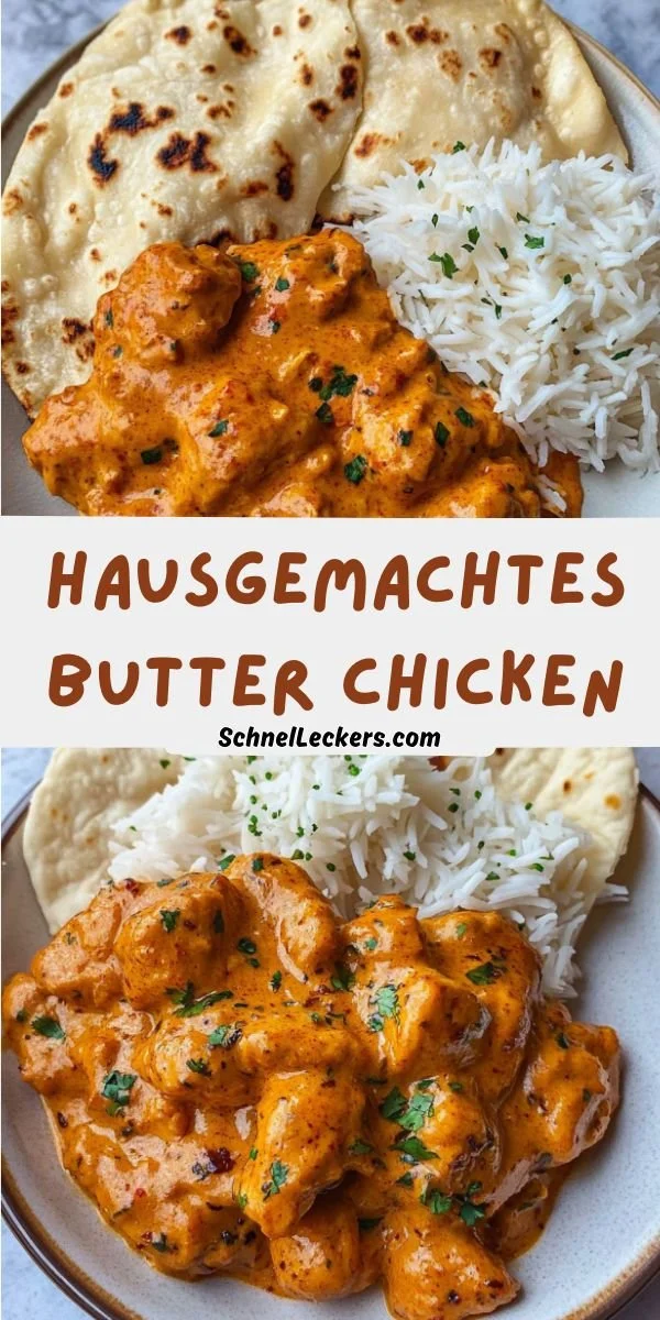 Hausgemachtes Butter Chicken – einfach und würzig zubereitet