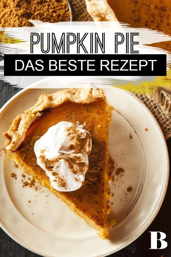 Delikates Pumpkin Pie Rezept für Halloween und Thanksgiving aus den USA