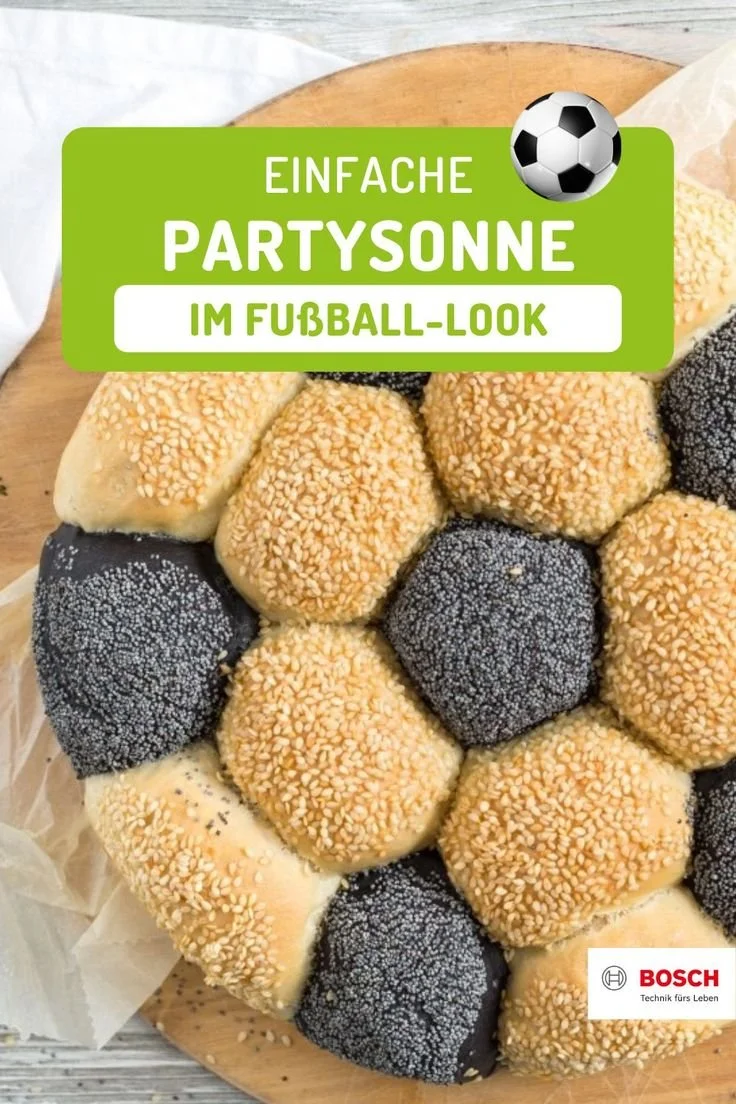 Partysonne im Fußball-Look mit köstlichen Rezepten von Simply Yummy