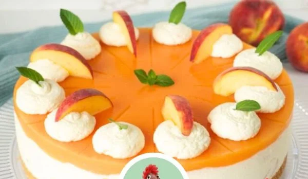 Pfirsich-Maracuja-Torte