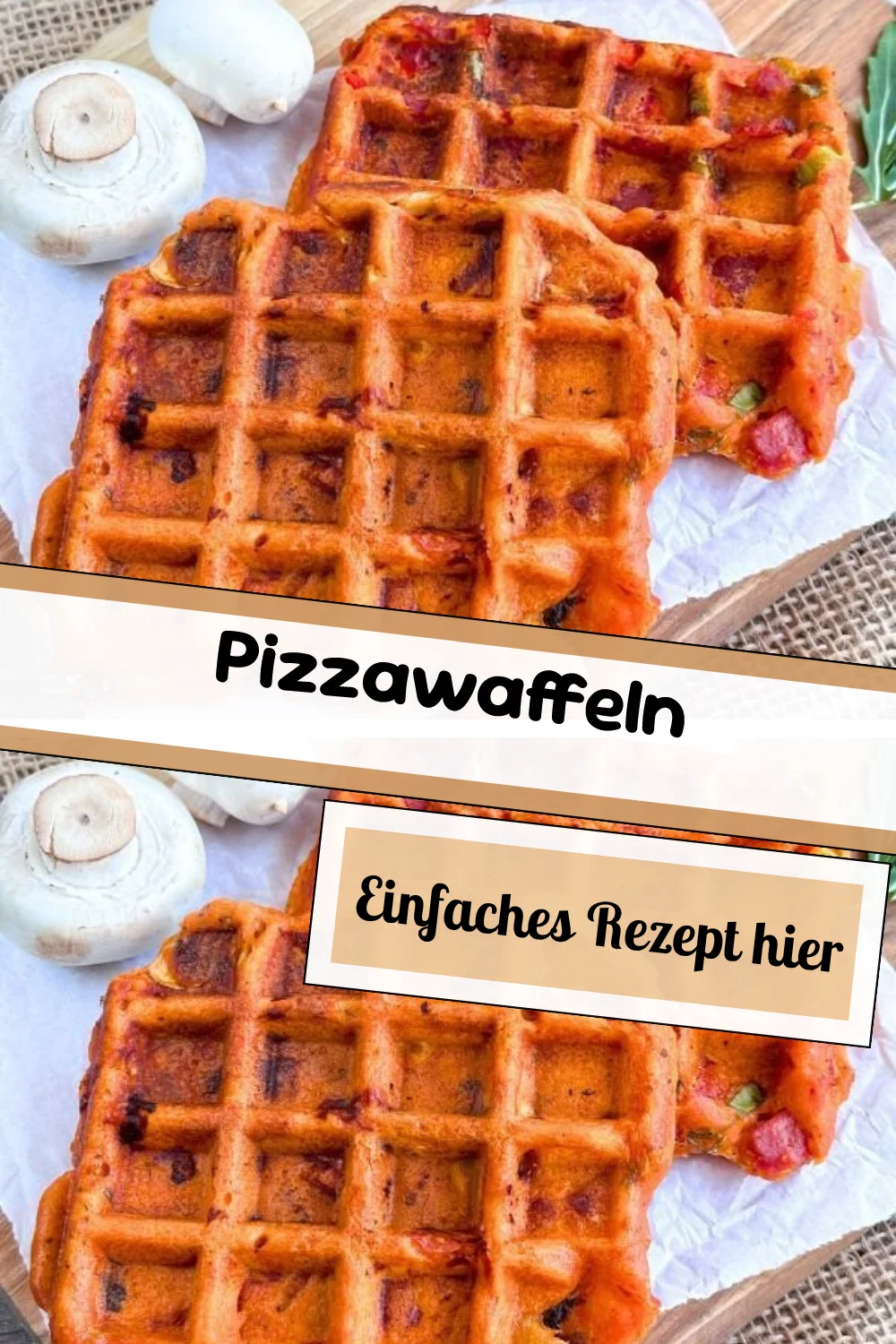 Pizzawaffeln