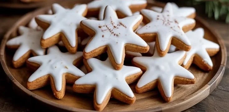Leckere Zimtsterne Kekse, perfekt für die Weihnachtszeit