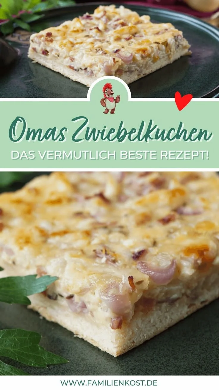 Zwiebelkuchen vom Blech, perfektes Rezept für das Oktoberfest 2024
