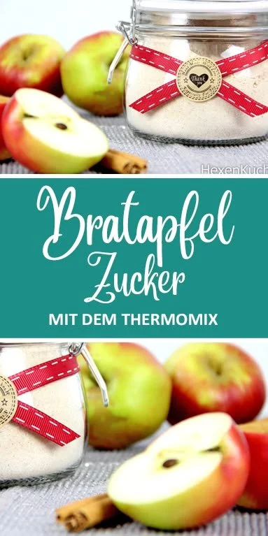 Bratapfelzucker von Hexenküche für winterliche und festliche Rezepte.