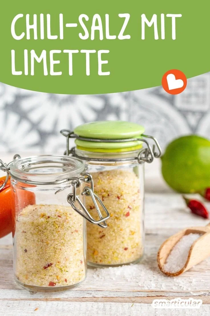 Selber gemachtes Chili-Salz für eine würzige Note in Ihren Gerichten