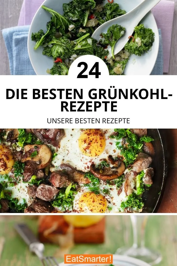 Verschiedene Grünkohl-Rezepte für gesunde Mahlzeiten von EAT SMARTER