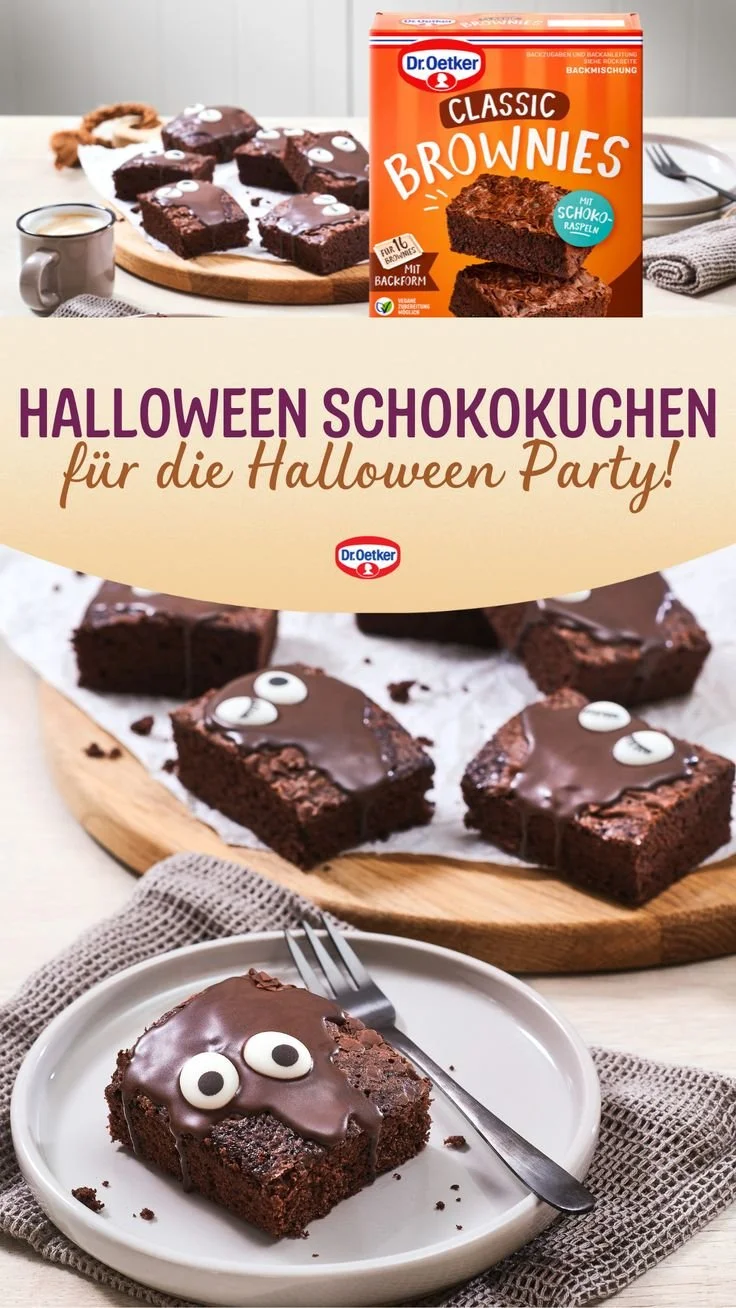 Halloween Schokokuchen für die perfekte Halloween Party 2024