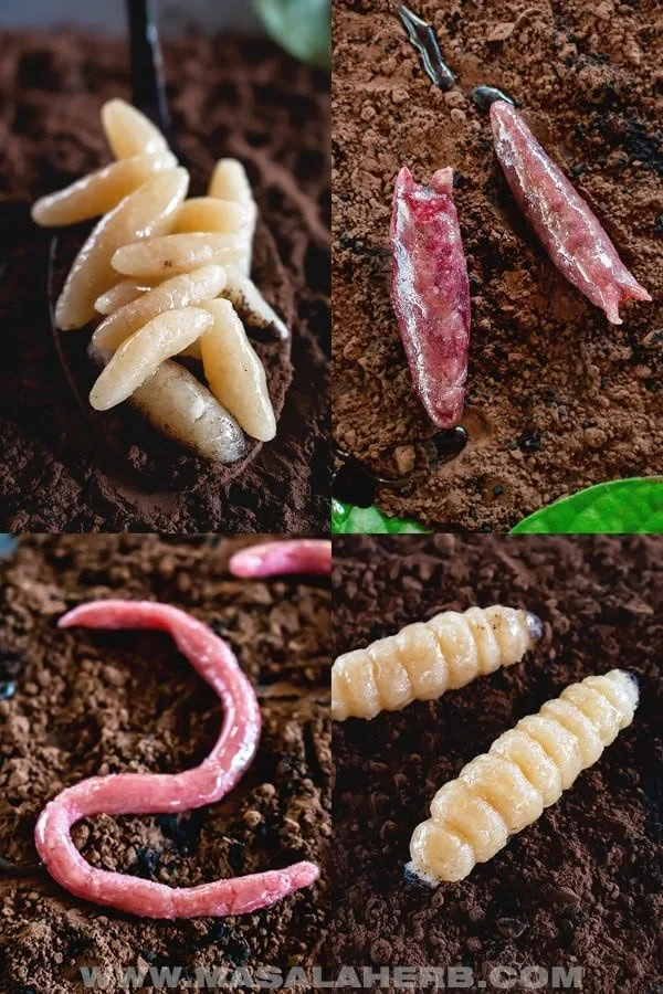 Selbstgemachte Gummileichen für gruselige Halloween Snacks