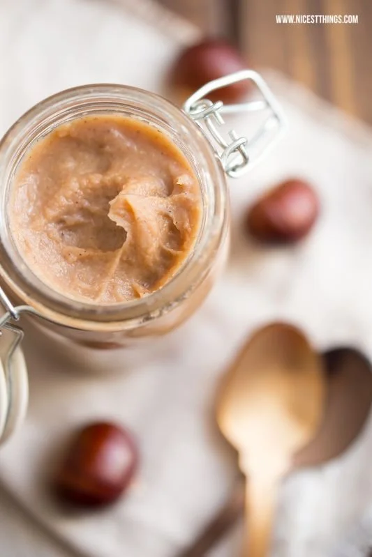 Hausgemachte Maronencreme nach Rezept mit Thermomix zubereitet