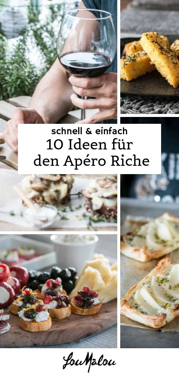 Gemütlicher Apéro mit Freunden und Snacks auf einem Tisch