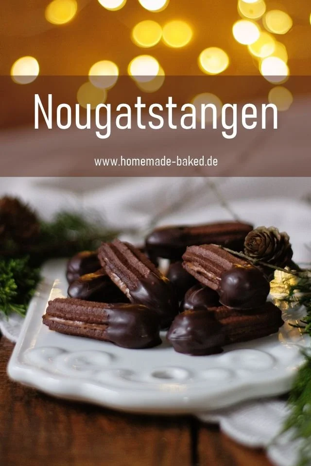 Hausgemachte Nougatstangen nach einem einfachen Rezept