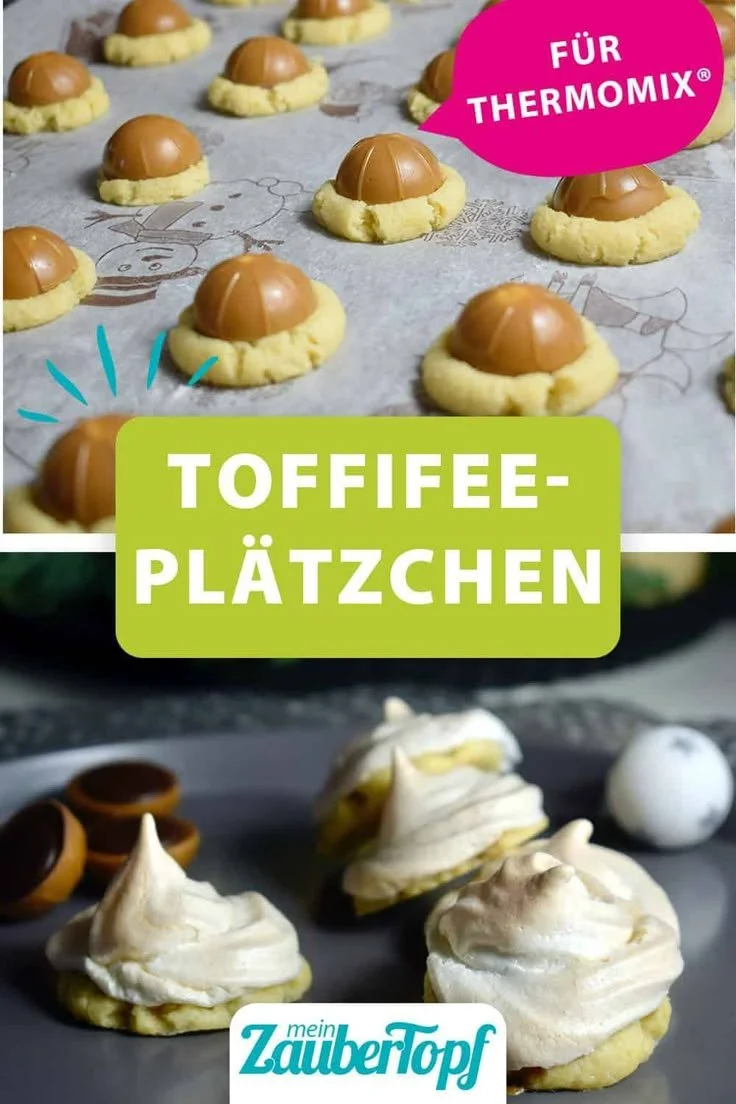Toffifee-Plätzchen Rezept für den Thermomix® mit schokoladigem Geschmack