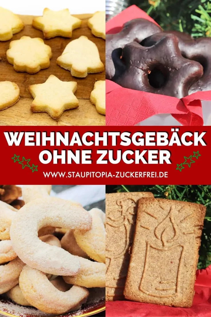 Zuckerfreies Weihnachtsgebäck - 17 einfache Rezepte für gesundes Genießen